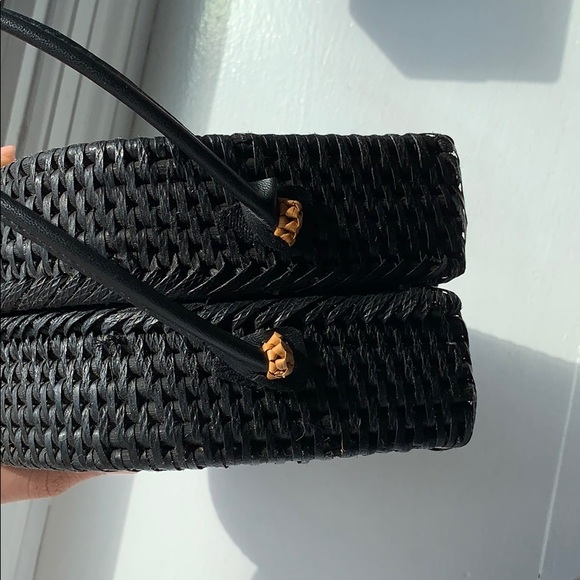 Anthropologie Structured Woven Bag - Picture 6 of 6